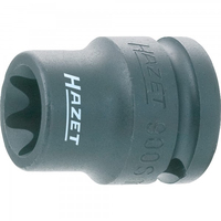 HAZET 900S-E12 toma de llaves de impacto Vaso de impacto Negro