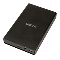 LogiLink UA0297 contenitore di unità di archiviazione Box esterno SSD Nero M.2