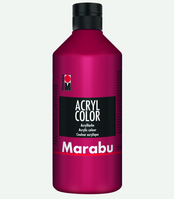 Marabu 12010075032 peinture acrylique 500 ml Rouge Tube