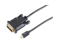 shiverpeaks BS10-55035 adaptador de cable de vídeo 2 m Mini DisplayPort DVI-D Negro