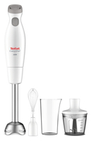 Tefal HB453 0,5 L Blender stołowy Szary, Stal nierdzewna, Biały 450 W