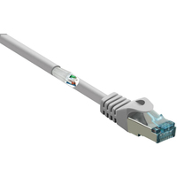 Renkforce RF-5043948 Netzwerkkabel Grau 10 m Cat6a S/FTP (S-STP)