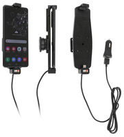 Brodit Active holder with cig-plug for Samsung Galaxy Note 20 Ultra 5G Mobiele telefoon/Smartphone Zwart Actieve houder