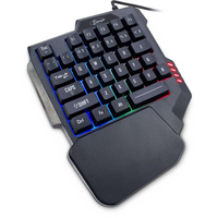 Inter-Tech KB-3035 teclado USB QWERTY Negro