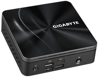 Gigabyte GB-BRR7-4800 PC/munkaállomás alapgép UCFF Fekete 4800U 2 GHz