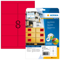 HERMA 5046 etiqueta de impresora Rojo Etiqueta para impresora autoadhesiva