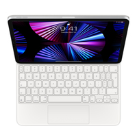 Apple MJQJ3Z/A klawiatura do urządzeń mobilnych Biały AZERTY Amerykański międzynarodowy