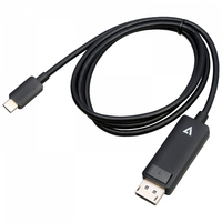 V7 V7USBCDP14-1M cavo e adattatore video DisplayPort USB tipo-C Nero