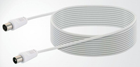 Schwaiger KDSKI100532 câble coaxial 10 m IEC Blanc