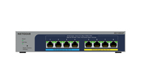 NETGEAR 8-port Ultra60 PoE++ Multi-Gigabit (2.5G) Ethernet Plus Switch Managed L2/L3 2.5G Ethernet (100/1000/2500) Power over Ethernet (PoE) Grau