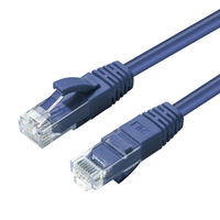 Microconnect MC-UTP6A02B Netzwerkkabel Blau 2 m Cat6a U/UTP (UTP)