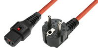 Microconnect EL248S power cable Orange 3 m C13 coupler