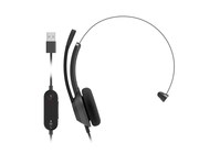 Cisco Headset 321Q USB, Wired Single On-Ear Headphones, Microsoft Teams Controller with USB-A, Carbon Black, 2-Year Limited Liability Warranty (HS-W-321Q-C-USB)