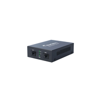 BlueOptics 10G Ethernet Media Converter 2x SFP+ netwerk media converter 10000 Mbit/s 1550 nm Zwart