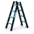 Zarges 41189 ladder Vouwladder Zwart