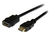 StarTech.com HDEXT2M HDMI kábel 2 M HDMI A-típus (Standard) Fekete