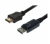Helos 118877 Videokabel-Adapter 2 m DisplayPort HDMI Schwarz