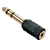 Lindy 3.5mm Stereo Jack Female to 6.3mm Stereo Jack Male Adapter