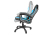 GENESIS SX33 Fotel dla gracza Obite siedzisko Czarny, Niebieski