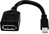HP 4KY88AA video cable adapter 0.2 m Mini DisplayPort DVI-D Black