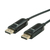 ROLINE 14.01.3490 cable DisplayPort 30 m Negro