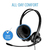 V7 HU311-2EP słuchawki/zestaw słuchawkowy Przewodowa Opaska na głowę Biuro/centrum telefoniczne USB Typu-A Czarny