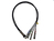 HPE Q9S72A kabel optyczny 1 m QSFP28 4x SFP28 Czarny