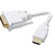 SpeaKa Professional SP-7870336 video átalakító kábel 2 M DVI HDMI A-típus (Standard) Fehér