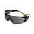 3M 7100078987 Schutzbrille/Sicherheitsbrille Kunststoff Schwarz, Grün
