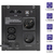 Qoltec 53777 szünetmentes tápegység (UPS) Vonal interaktív 2 kVA 1200 W 4 AC kimenet(ek)