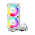 Cooler Master MasterLiquid ML240L ARGB White Edition V2 Processor Liquid cooling kit 12 cm