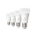 Philips Hue White and Color ambiance E27 - Smarte Lampe A60 Viererpack - 800