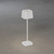 Konstsmide Capri lampe de table 2,2 W LED Blanc