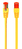 Gembird PP6A-LSZHCU-Y-0.25M networking cable Yellow Cat6a S/FTP (S-STP)