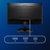 Philips V Line Full-HD-LCD-Monitor 273V7QJAB/00