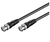 Microconnect 50088 cable coaxial 10 m BNC Negro
