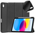 CoreParts TABX-IP10-COVER19 tablet case 27.7 cm (10.9") Flip case Black
