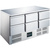 SARO Kühltisch mit 6 Schubladen, Modell ES 903 S/S TOP 0/6 - Material: (Gehäuse