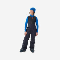 Kids’ Ski Trousers With Back Protector - Fr900 - Navy Blue - 8 Years