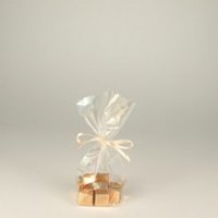 Papstar Boden-/Geschenkbeutel, 16 x 9.5 x 4 cm, transparent, 200er-Pack