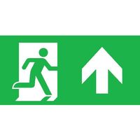 ECOLIGHT PG-SU PICTOGRAM PIJL BOVEN/RECHTDOOR