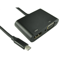 USB3C-HDMIVGA01-^USBC TO HDMI 4K 30HZ VGA 1080