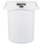 Rubbermaid BRUTE Round Container - 121 Litres - White