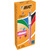 4-Farb-Druckkugelschreiber BIC® 4 Colours® Shine, 0,4 mm, rosa