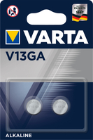 VARTA Knopfzelle 4276101402 V13GA, 2 Stück