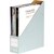 Bankers Box by Fellowes Magazine File Recycled FSC A4 Green/White Ref 4481501 [Pack 10]