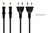 kabelmeister® Euro-Netzkabel Euro-Stecker Typ C (gerade) an abisolierte Enden, mit Schalter, schwarz