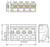 WAGO 294-4006 WAGO GmbH & Co. KG Hálózati csatlakozó kapocs hajlékony: - merev: 0.5-1.5 mm² Pólusszám: 6 250 db Fehér