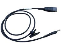 QUICK DISCONNECT (QD) CABLE FOR HS2100 HEADSET CBL-HS2100-QDC1-02, Cable, Black Kopfhörer- / Headset-Zubehör