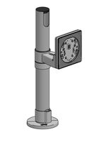 Pole mount solution for Engage One 400mm pole Bevestigingssystemen